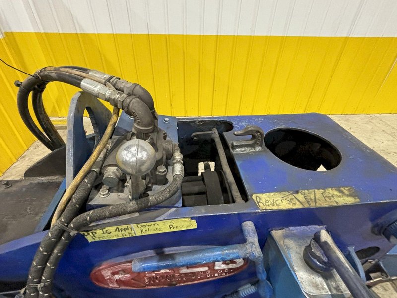 3/8" REED WEBB MODEL #M4 OFFSET FORMING ROLLS W/ SUPPORT TANK ROLLS: STOCK #22060