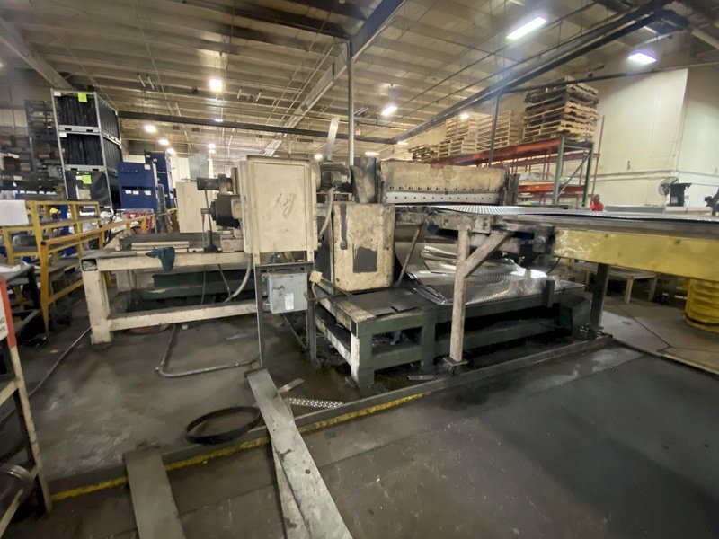 72&quot; X 12 GAUGE X 30,000 LBS GARY &quot;SLEAR&quot; SLITTING &amp; CUT TO LENGTH LINE: STOCK 15091