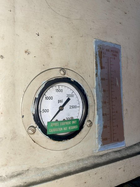 8 TON MULTIPRESS MODEL #WR65L HYDRAULIC C-FRAME PRESS: STOCK #15428