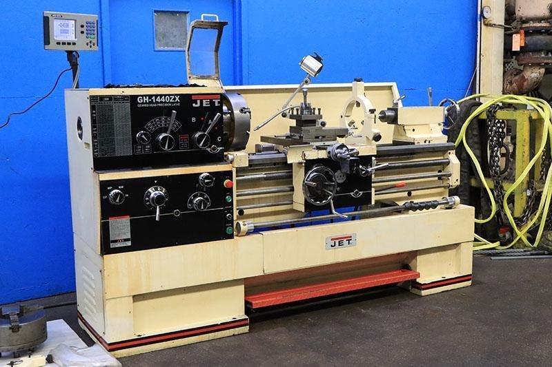 14"/23" X 40" JET GAP BED ENGINE LATHE, MODEL GH-1440