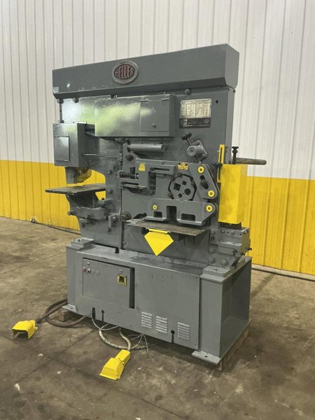 110 TON FICEP HELLER MODEL #UH 1105 HYDRAULIC IRONWORKER: YOBRO #25187