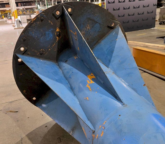 ABELL-HOWE 2 TON JIB CRANE USED