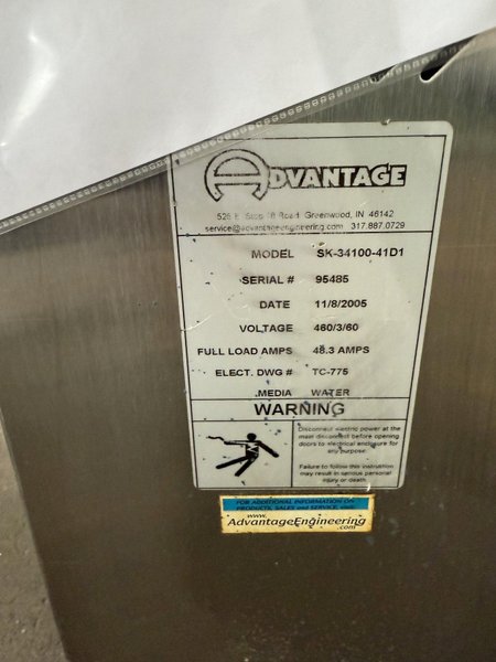 ADVANTAGE ENGINEERING WATER-CIRCULATING TEMPERATURE CONTROL UNIT. STOCK # 1115424