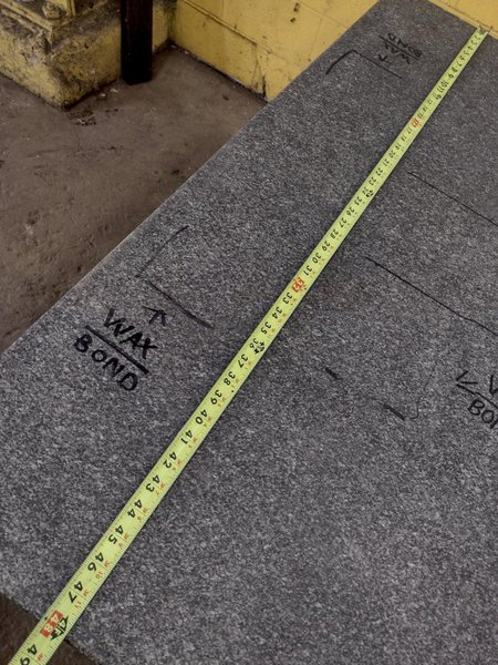 8&#039; X 4&#039; X 14&quot; CHALLENGE PRECISION LAYOUT INSPECTION GRANITE TABLE: STOCK #23804