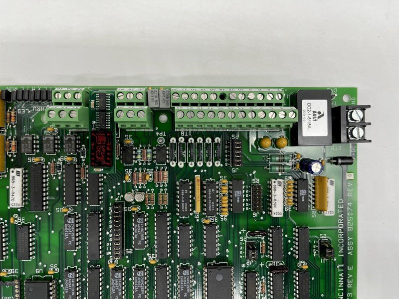 PCB 825073 REV E CINCINNATI INC ASSY 825074 REV G STOCK #15938