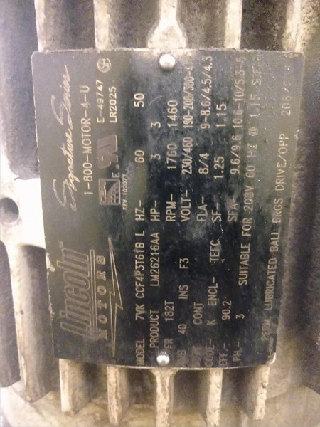 5 CUBIC FOOT ROTO-FINISH MODEL #ER-405D-00-A30 &quot;SPIRATRON&quot; VIBRATORY BOWL FINISHER: STOCK #13508