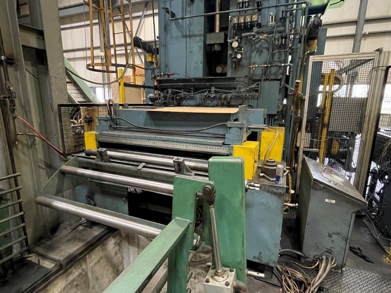 60" CHS Automation Servo Roll Feed Straightener Combination, Model DRFS-660