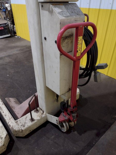 (4) 16,000 LBS STERTIL-KONI MODEL ST-1072 HEAVY DUTY MOBILE COLUMN LIFT JACKS: STOCK #19399