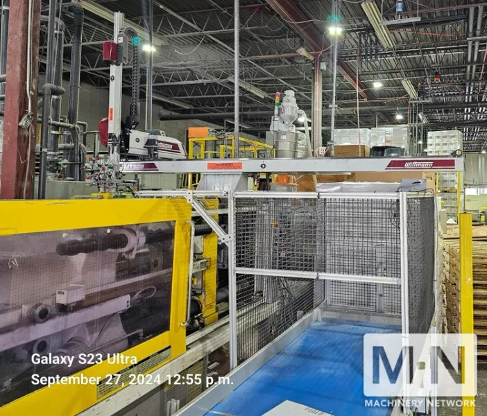 WITTMANN MODEL W821 SERVO ROBOT MFG 2020/2019