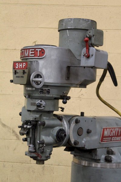 3 HP COMET RAM TYPE VERTICAL MILL: STOCK #72388