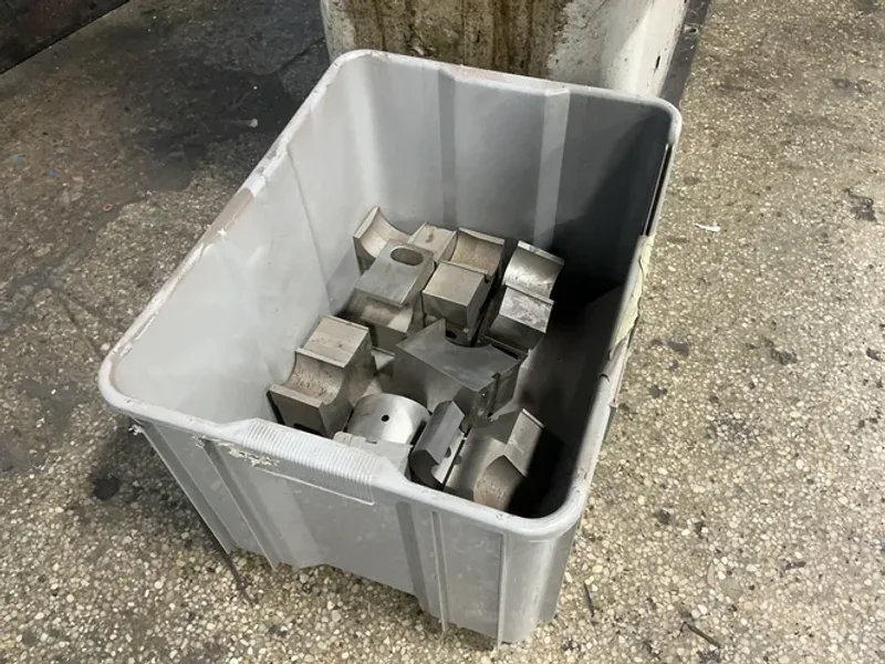 30 HP, 12.5”X27” PRESS HYDRAULIC PRESS WITH HYDRAULIC POWER UNIT