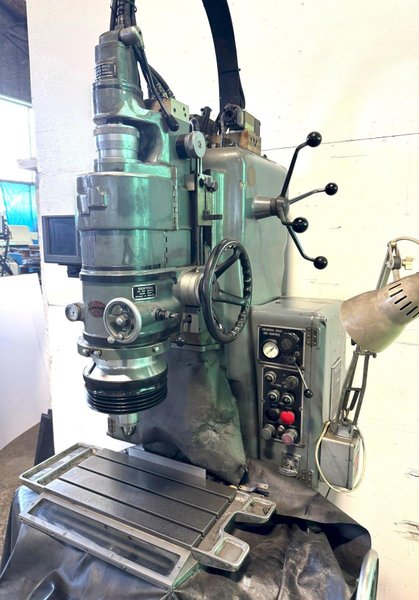 Moore No. 2 Jig Grinder, 10&quot; x 19&quot; Tbl., 40K RPM Head, DRO, Low Price