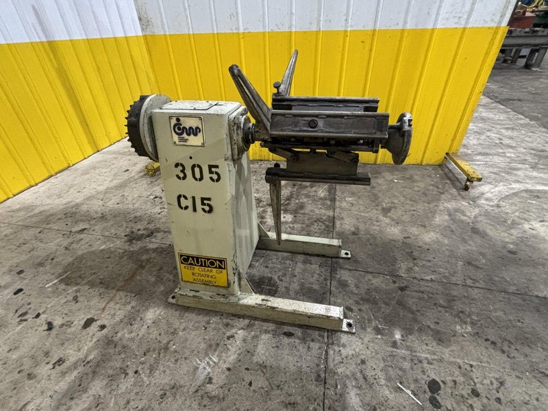 3,000 LB X 12" CWP MODEL #2.5R PULL OFF AIR BRAKE COIL REEL UNCOILER: STOCK #23246