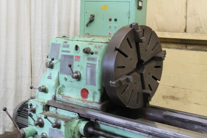 36" X 255" TOS ENGINE LATHE: STOCK #10905