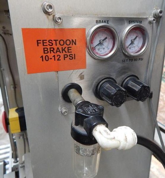 LABEL-AIRE Model ASDU LH 2″ FSTN LPBOX Labeling Machine, 2017