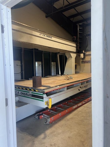5′ x 16′ CR Onsrud 194C151203 5-Axis CNC Router, 2015