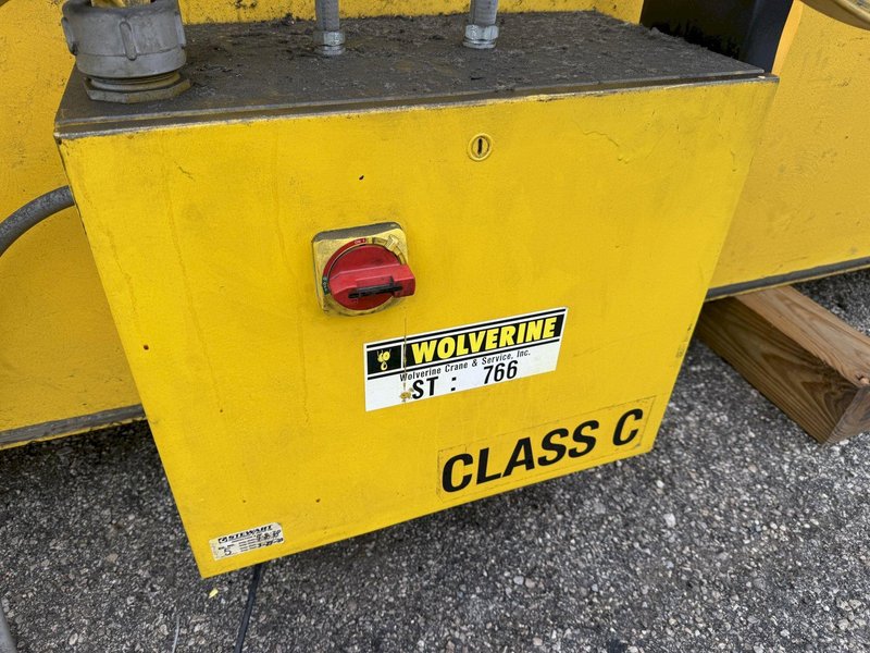 10 TON X 57’ SHAW-BOX DOUBLE GIRDER OVERHEAD BRIDGE CRANE, WITH 12.5 TON SHAW-BOX HOIST: YOBRO #24731