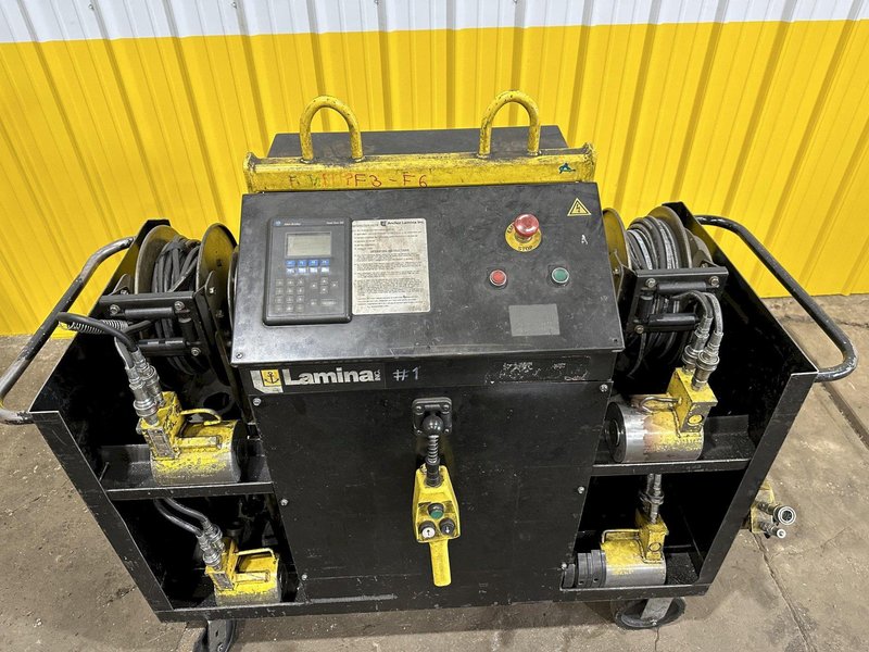 80,000 LBS ANCHOR-LAMINA 4-CYLINDER PORTABLE HYDRAULIC DIE SETTING &amp; SEPARATING SYSTEM: STOCK #18989