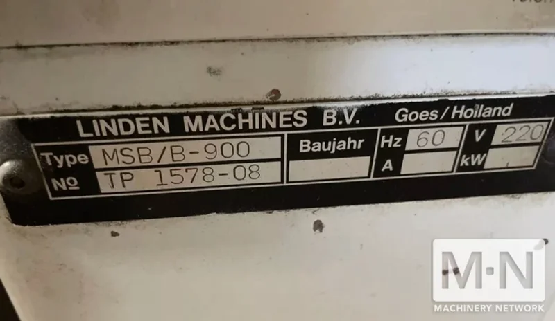 36" GrindingMaster MSB/B-900 Belt Grinder Including Sander