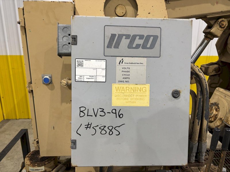 5,000 LBS IRCO MODEL C-5 3-AXIS HYDRAULIC WELDING POSITIONER: STOCK #22682