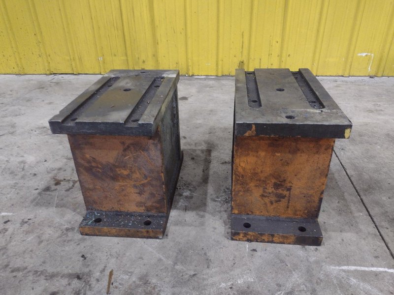 18&quot; X  10&quot; X 15&quot; HIGH STEEL PARALLELS, SET OF 2: STOCK #23741