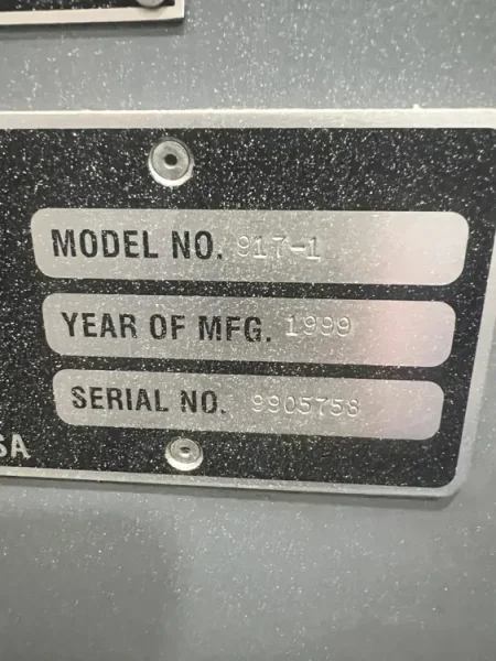 USED FADAL MODEL 4020A VERTICAL MACHINING CENTER YEAR: 1999