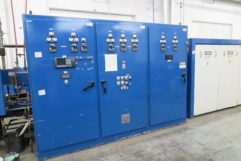 ABBOTT MESH BELT FURNACE 8ZSCR-12-216HH5-86PC/H3-2100, 174 KW, Stock # 14466