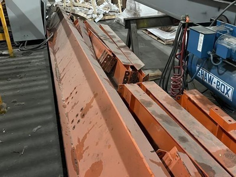 72&quot; x 10,000 LB Banding Line With 5 Ton Monorail System STOCK #3044