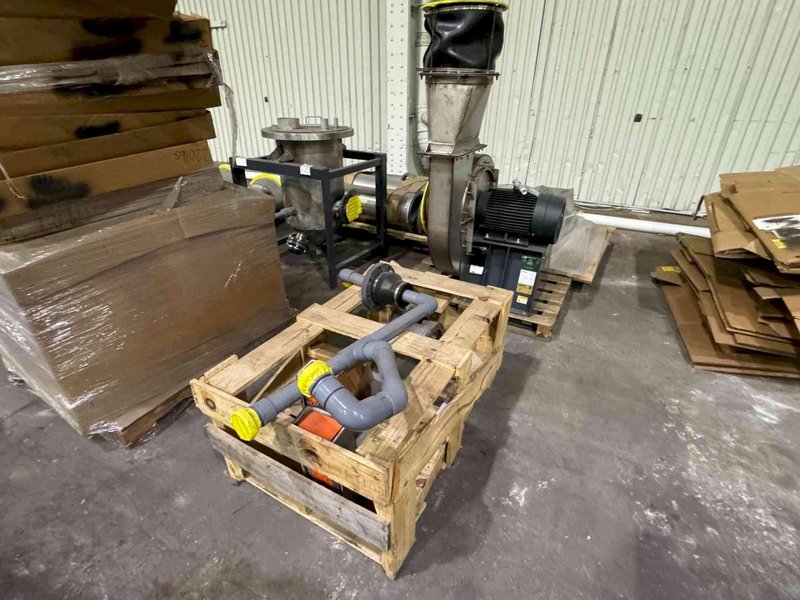 Thermal Oxidizer – 2022 – Horizontal Burner &amp; Chamber – Industrial VOC Emissions Control System