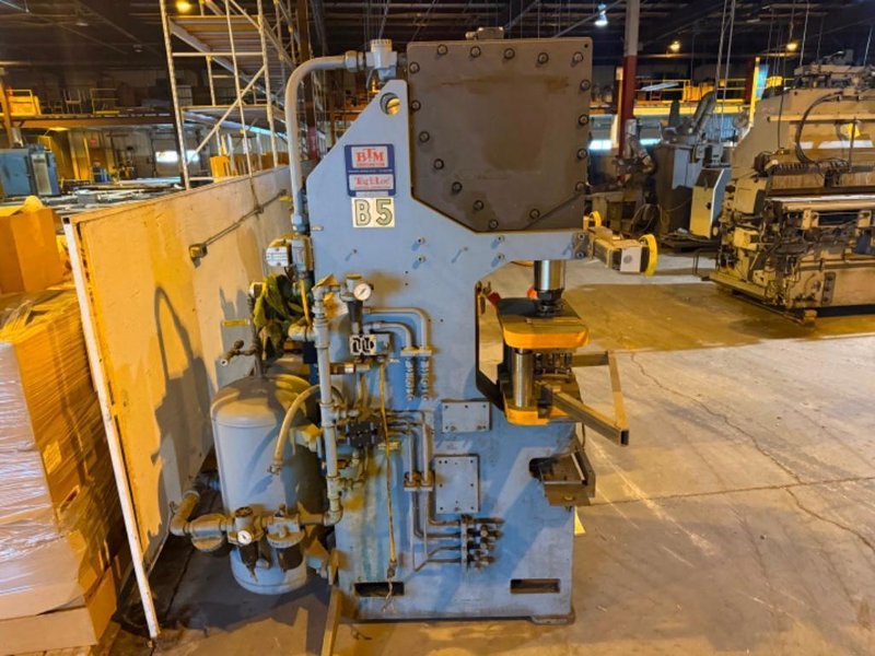 BTM TOG-L-LOC B-20H 4.5 STROKE SHEET METAL JOINING MACHINE: YOBRO #24799