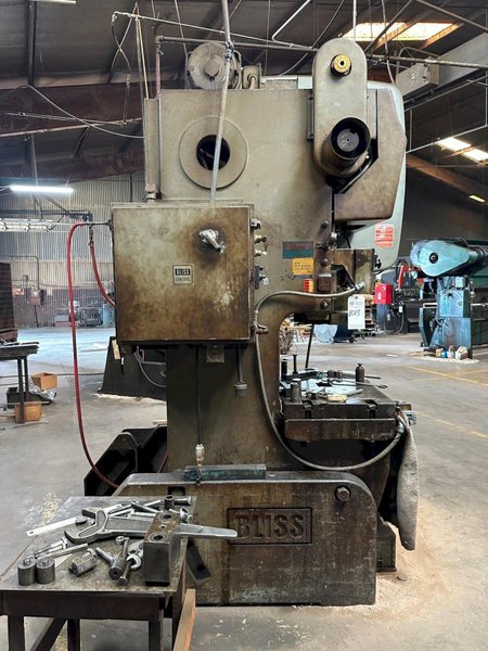 60 TON BLISS MODEL #C-60 OBI PUNCH PRESS 4" STROKE : YOBRO #26142