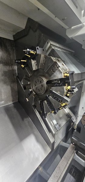 Haas ST-10, CNC Lathe, 2014 – Tailstock w/ Hydraulic Quill, Inspection Report, Very Clean