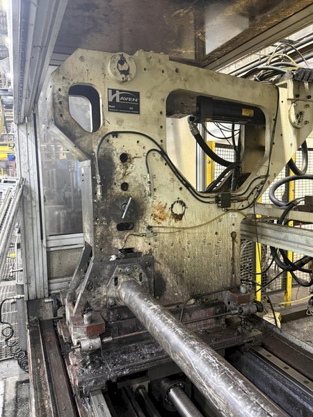 3" HAVEN MODEL HAVENTRAK-300 FYLING SHEAR TUBE CUTOFF MACHINE, UCG CONTROLS, NEW 2018: YOBRO #24319