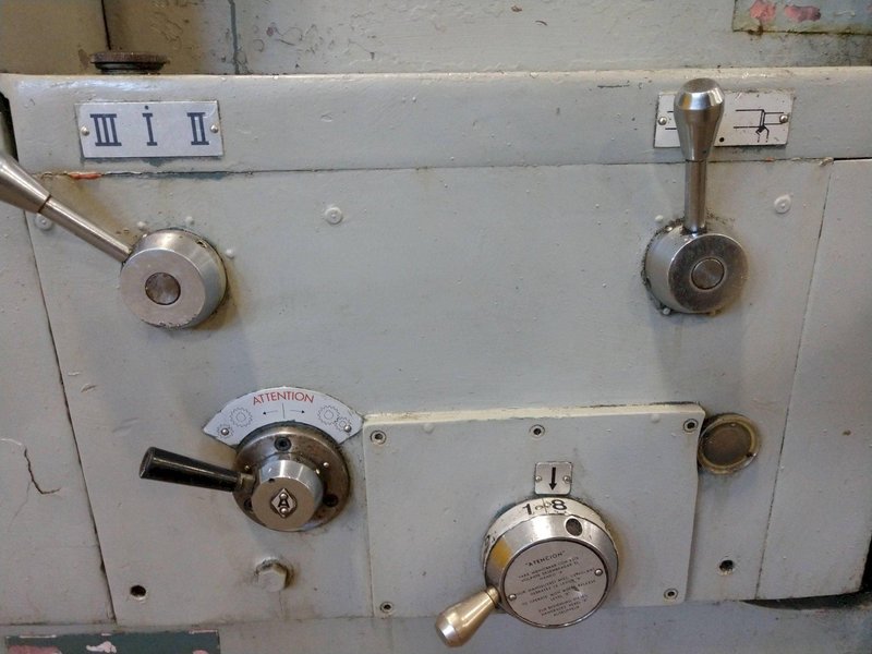 40" X 72" GEMINIS MODEL G-870 GAP BED ENGINE LATHE, 3.25" HOLE: STOCK #12535