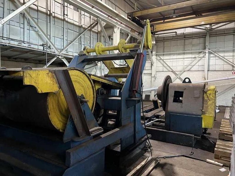 72" x 0.200" x 50,000# Voss Cut To Length Line STOCK# 3468