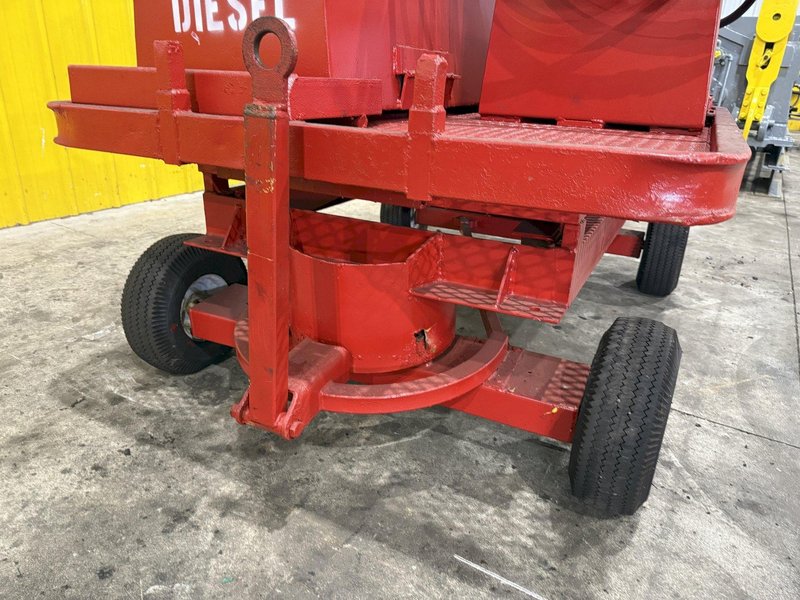 2 TANK DIESEL GAS ROLLING TRANSFER TOW CART: YOBRO #23997