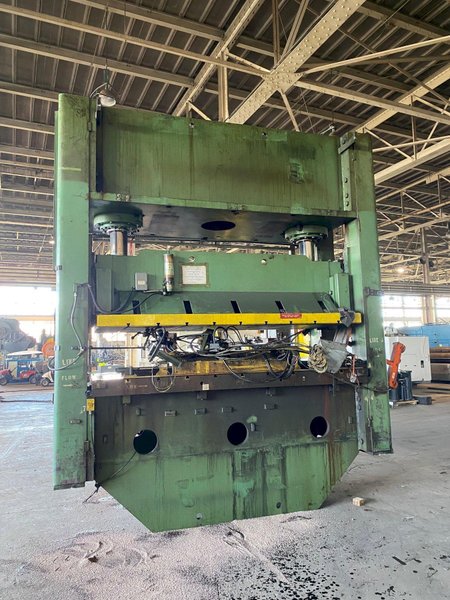 300 TON PACIFIC 300D10-60 HYDRAULIC TWO POST PRESS. STOCK # 1402920