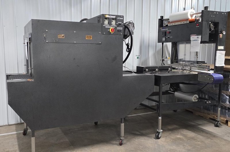 Norland International Shrink Pack HT5000 Automatic Multi-Function Shrink Wrapping System with Heat Tunnel