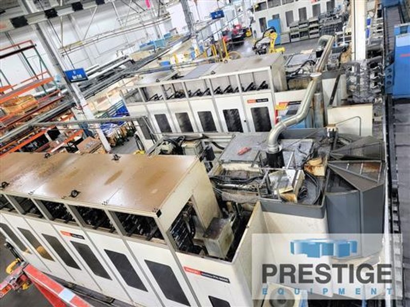 Mazak FH6000 3-Machine CNC Horizontal FMS with Palletech System