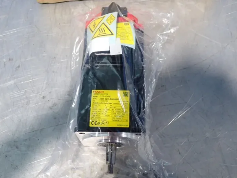 FANUC 1.0 KW AIS 4/5000 AC SERVO MOTOR  -  A06B-0215-B605#S037