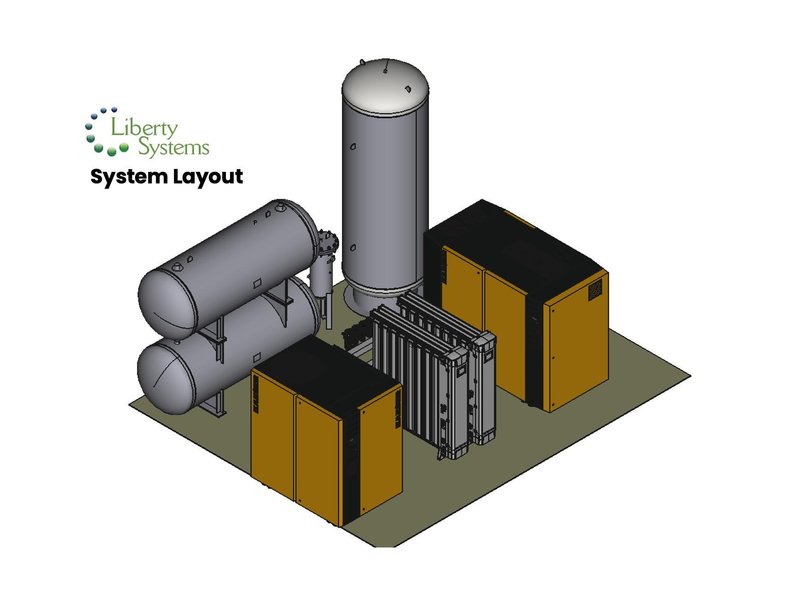 Liberty Systems P7X-F4400 Nitrogen Generator