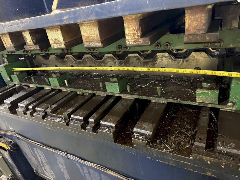 100 TON X 64" WIDE STAMCO MODEL #810-64 CUTOFF PRESS, WITH AIR CLUTCH: YOBRO #24793