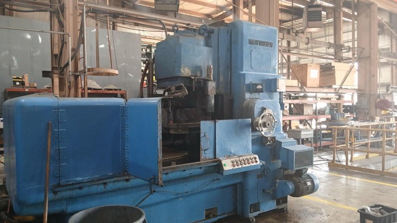 Mattison #48 Vertical Spindle Rotary Grinder, 48″ Rebulit Magnetic Table, Table Ways Reground Recently
