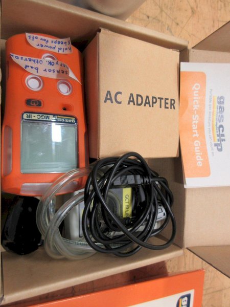 Electronic Gas Detectors with Reference Cylinders and Manuals- Auction Item