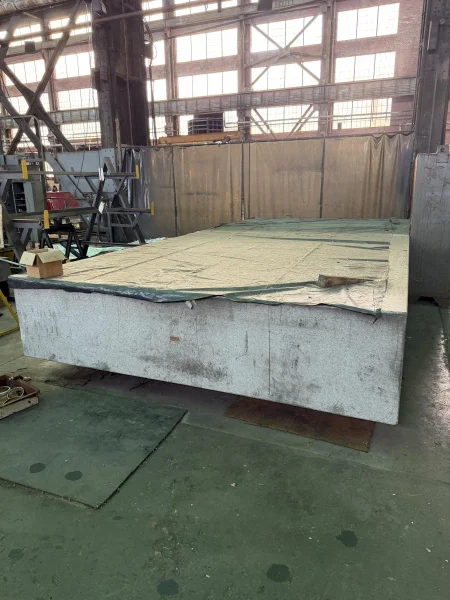 120" X 240" X 24" RAHN INSPECTION GRANITE SURFACE PLATE: YOBRO #26080