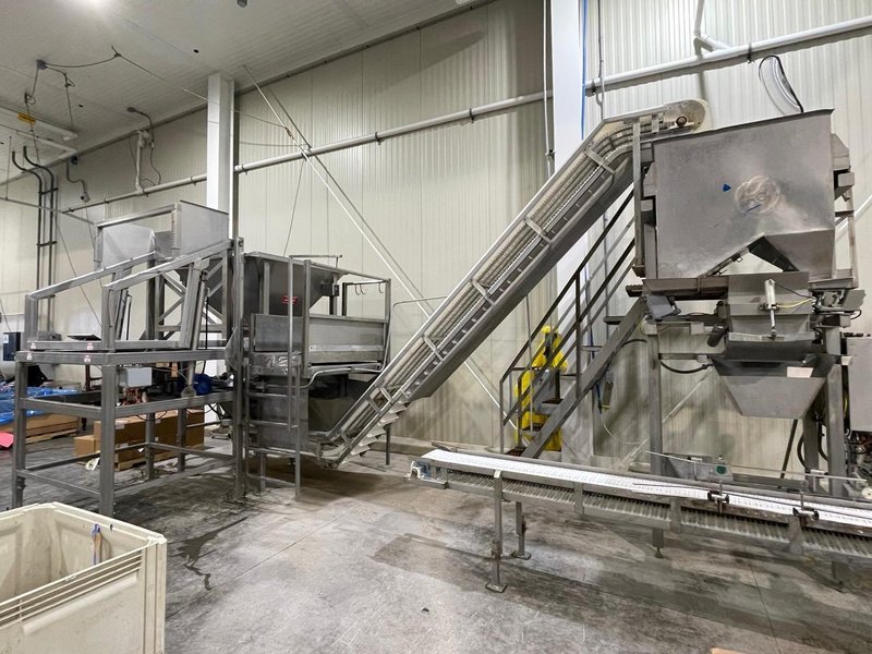 Tri-Berry Bulk Filling System with Tote Dumper and Scale