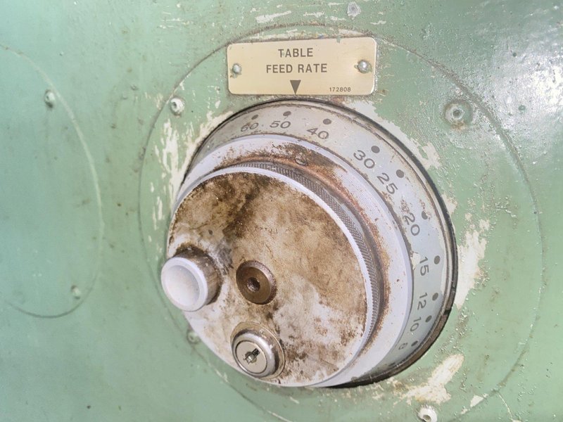 12&quot; x 60&quot; CINCINNATI MODEL #215-153 PLAIN HYPOWERMATIC HORIZONTAL BED-TYPE MILL / MILLING MACHINE: STOCK #20689