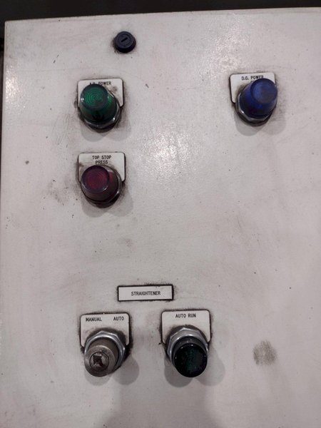 MAXIMIZER CONTROL PANEL CABINET FOR COIL FEED LINE: STOCK #18682