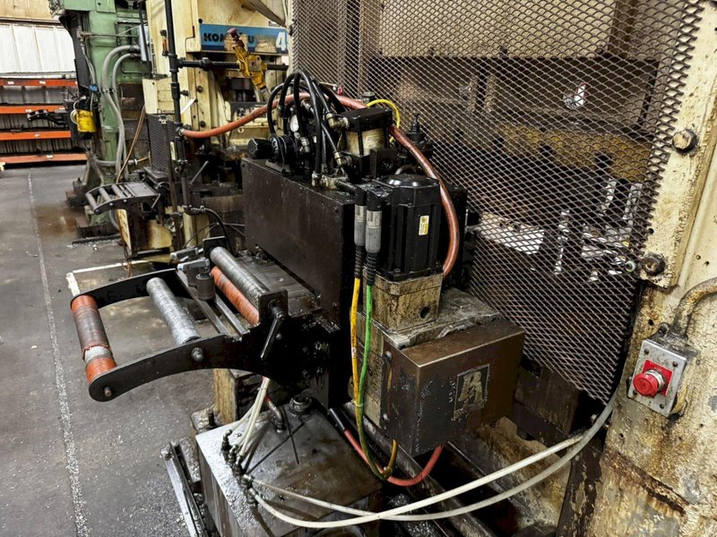100 TON MINSTER P2-100-48 PIECE MAKER STRAIGHT SIDE HIGH SPEED PRESS. STOCK # 0883425