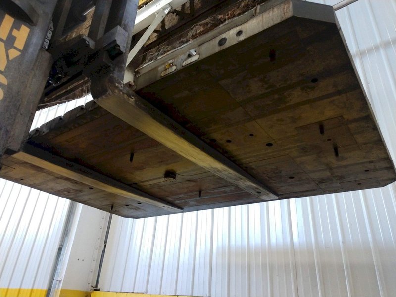 96&quot; X 60&quot; T-SLOTTED BOLSTER PLATE / LAYOUT SURFACE PLATE: STOCK #12680